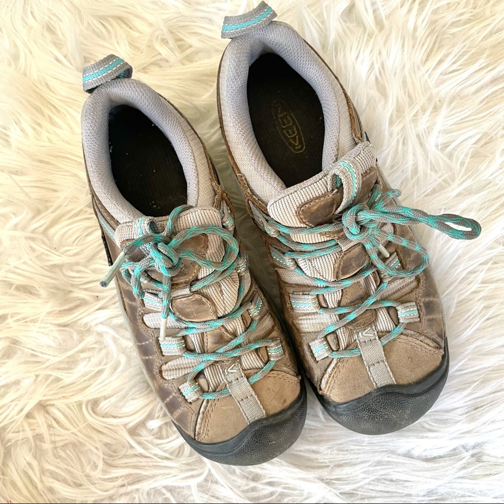 Keen Targhee II Hiking Shoes Brown Size 6 Waterproof Outdoor Leather Travel - Picture 3 of 9
